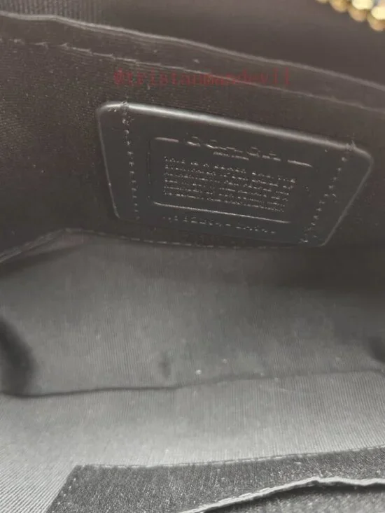 🌵coach Teri Shoulder Bag In Signature Canvas black - Picture 7 of 13